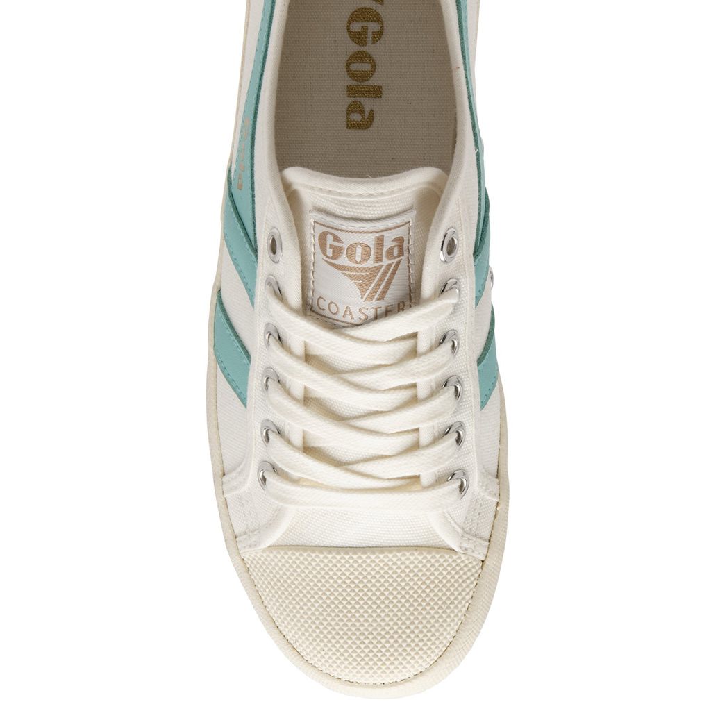 Gola Vegan Classics Coaster Shoes Hvite Norge | XHFSTC-596