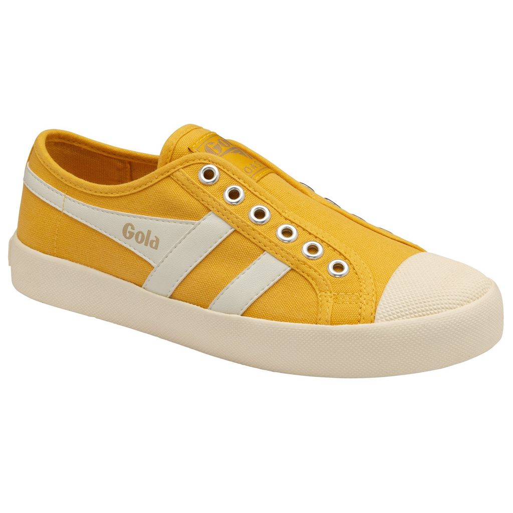 Gola Vegan Classics Coaster Slip Shoes Hvite Norge | VYBPMJ-475