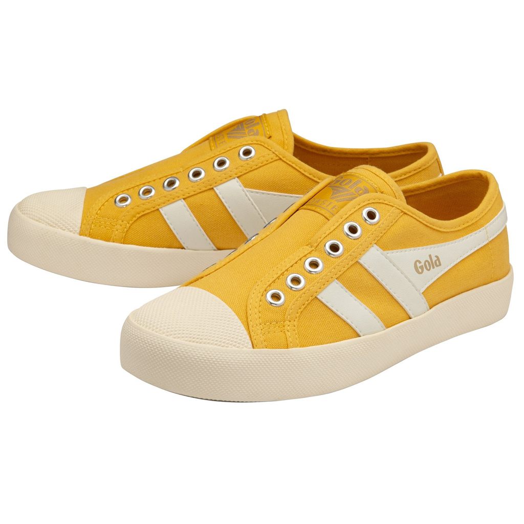 Gola Vegan Classics Coaster Slip Shoes Hvite Norge | VYBPMJ-475