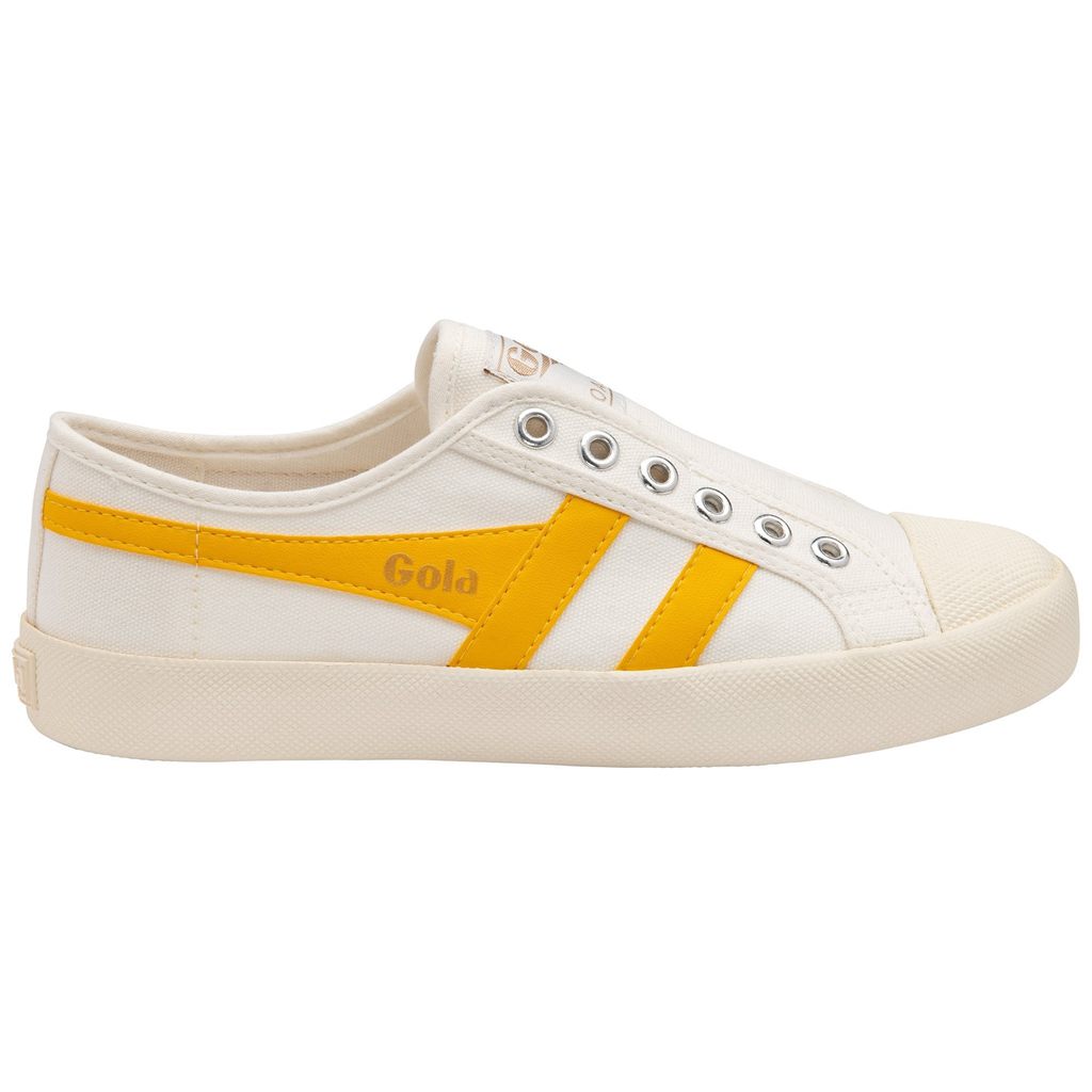 Gola Vegan Classics Coaster Slip Shoes Hvite Norge | CPRULT-519