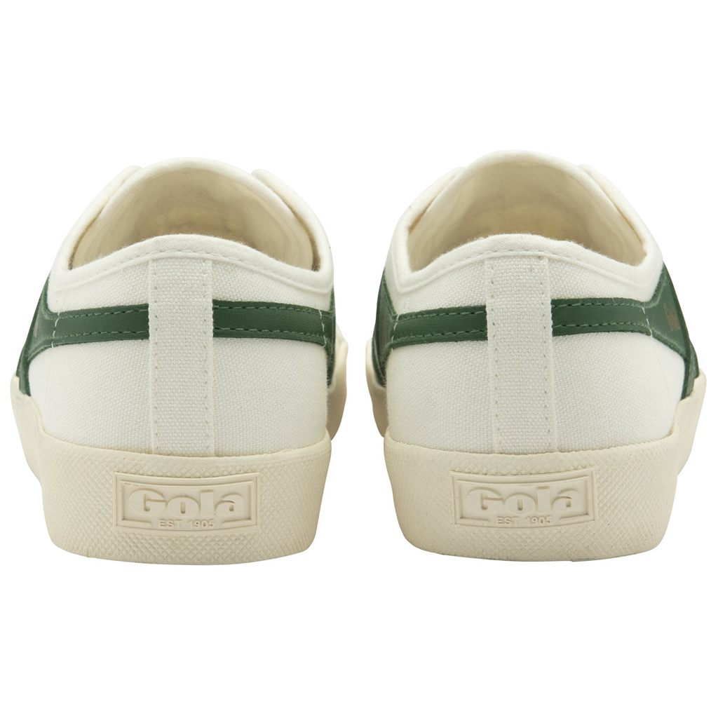 Gola Vegan Classics Coaster Slip Shoes Hvite Grønn Norge | UQAXRY-428