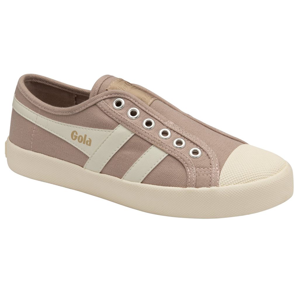Gola Vegan Classics Coaster Slip Shoes Hvite Norge | WBJKQO-104