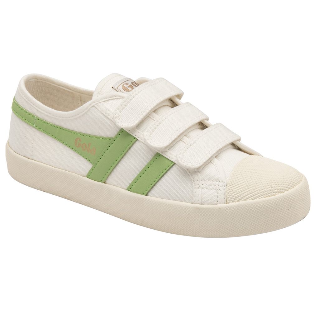 Gola Vegan Classics Coaster Strap Sneakers Hvite Grønn Norge | EUBJZI-602