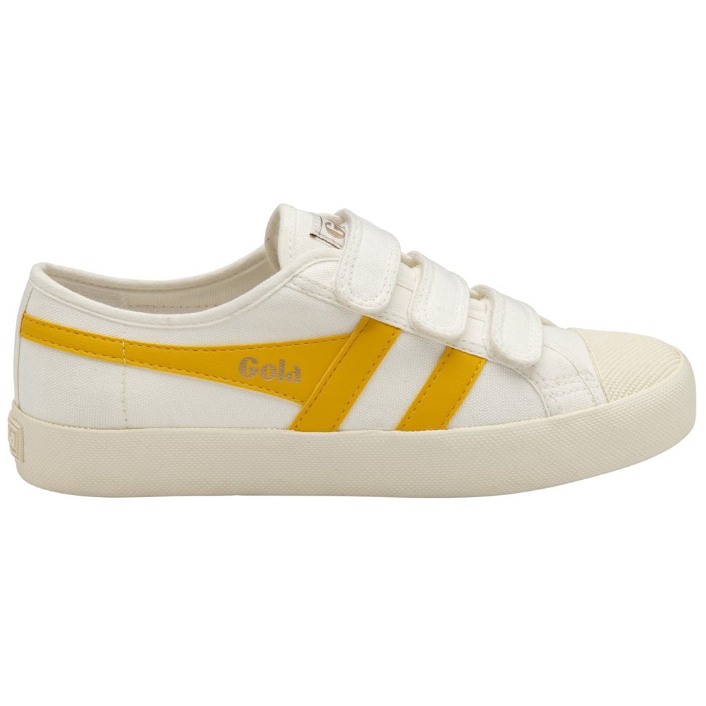 Gola Vegan Classics Coaster Strap Sneakers Hvite Norge | IWJDEB-613