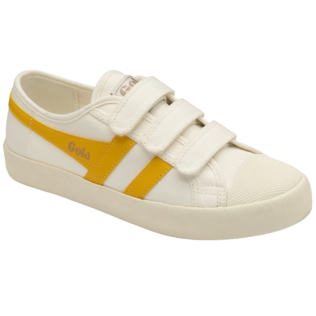 Gola Vegan Classics Coaster Strap Sneakers Hvite Norge | IWJDEB-613