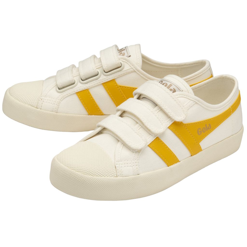 Gola Vegan Classics Coaster Strap Sneakers Hvite Norge | IWJDEB-613