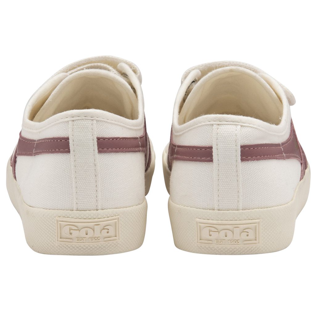 Gola Vegan Classics Coaster Strap Sneakers Hvite Rosa Norge | EGOHDZ-869