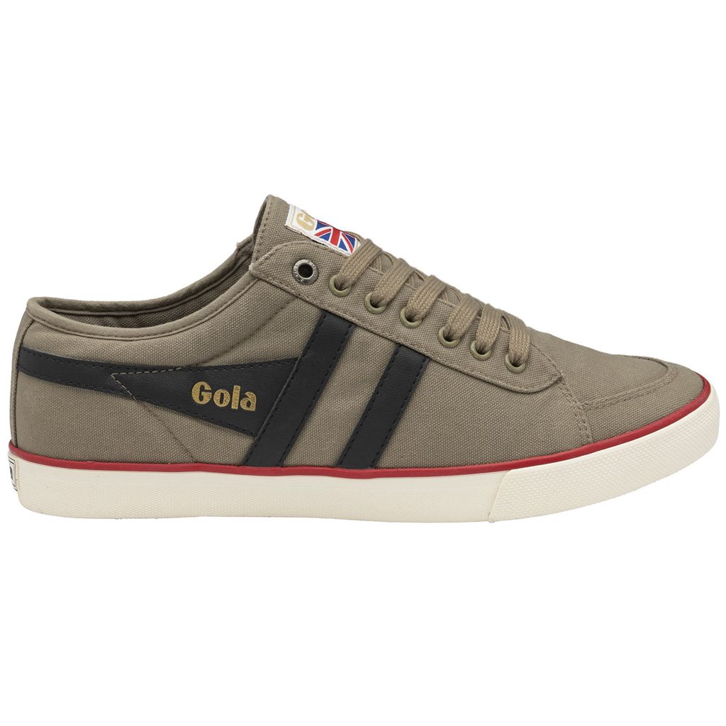 Gola Vegan Classics Comet Plimsoll Sneakers Svarte Dyp Rød Norge | LYUTFS-179