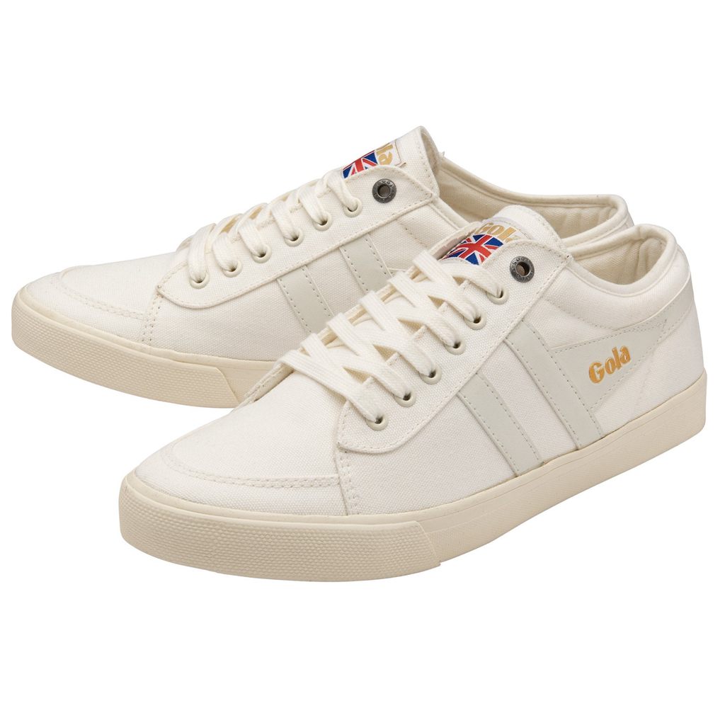 Gola Vegan Classics Comet Plimsoll Sneakers Hvite Hvite Norge | RPNHLO-079