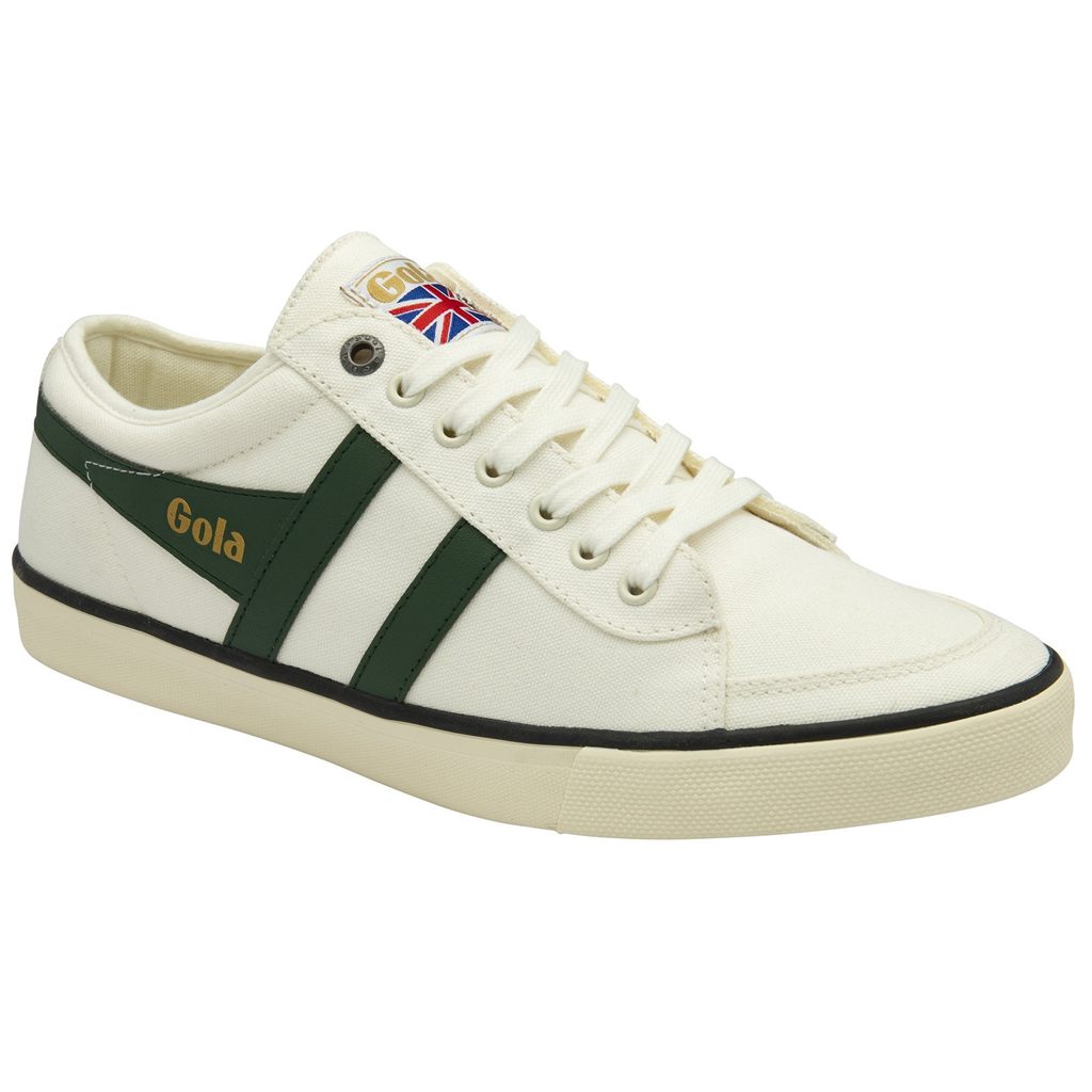 Gola Vegan Classics Comet Plimsoll Sneakers Hvite Svarte Norge | SLGIJZ-275