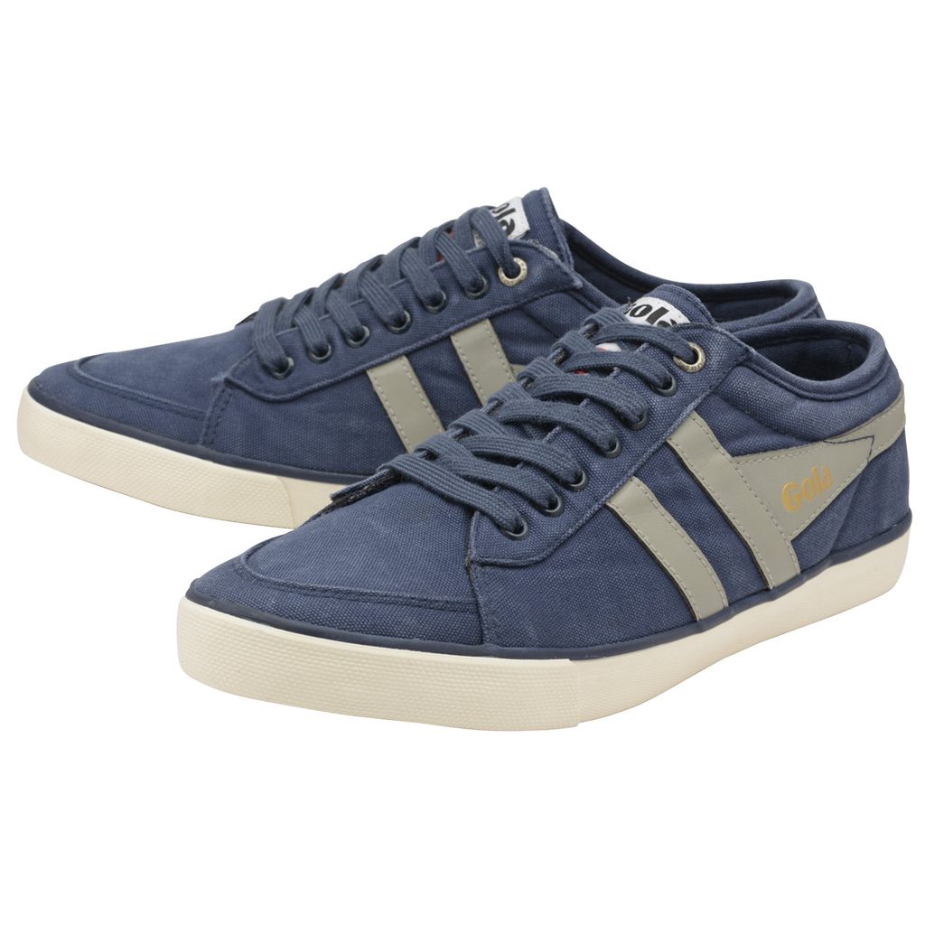 Gola Vegan Classics Comet Plimsoll Sneakers Marineblå Lyse Grå Norge | JDTUBS-503