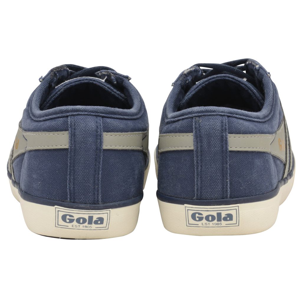 Gola Vegan Classics Comet Plimsoll Sneakers Marineblå Lyse Grå Norge | JDTUBS-503