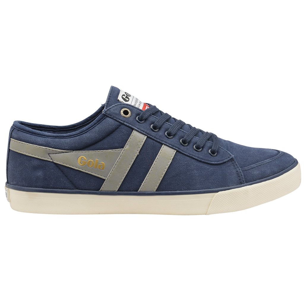 Gola Vegan Classics Comet Plimsoll Sneakers Marineblå Lyse Grå Norge | JDTUBS-503