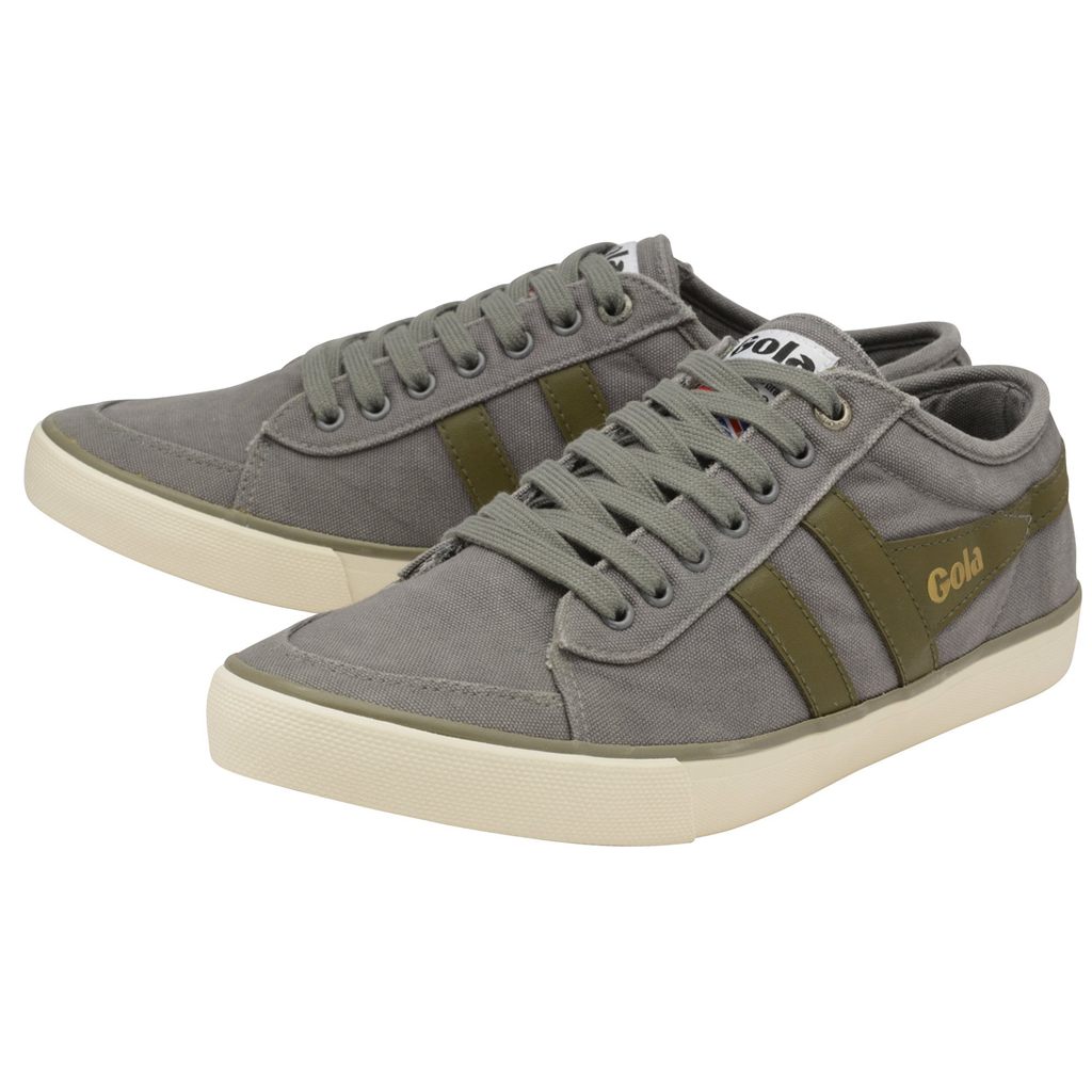 Gola Vegan Classics Comet Plimsoll Sneakers Grå Khaki Norge | OGVCTK-461