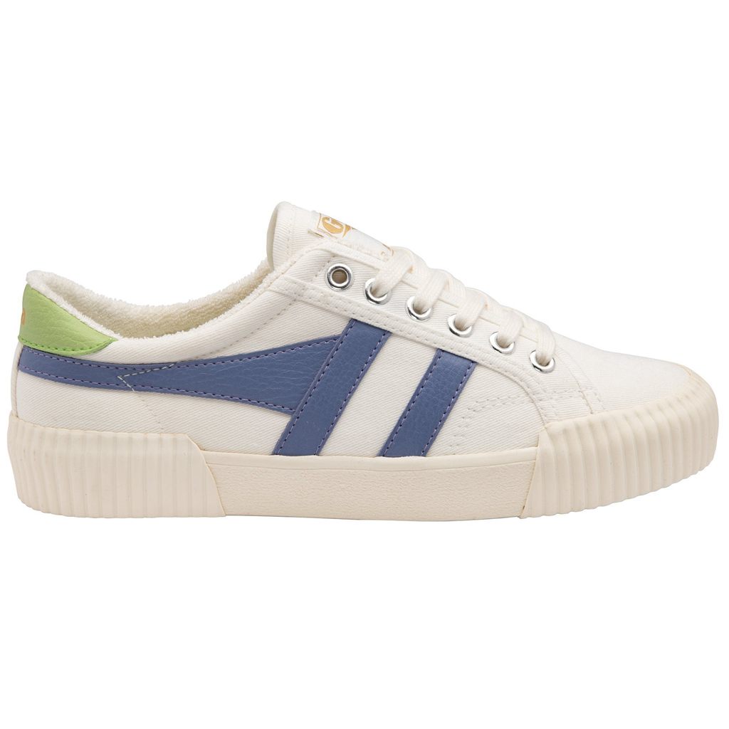 Gola Vegan Classics Rally Plimsoll Sneakers Hvite Lavendel Grønn Norge | FELZKX-094