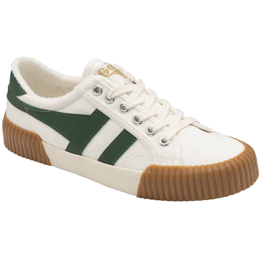 Gola Vegan Classics Rally Plimsoll Sneakers Hvite Grønn Norge | JIROSY-249