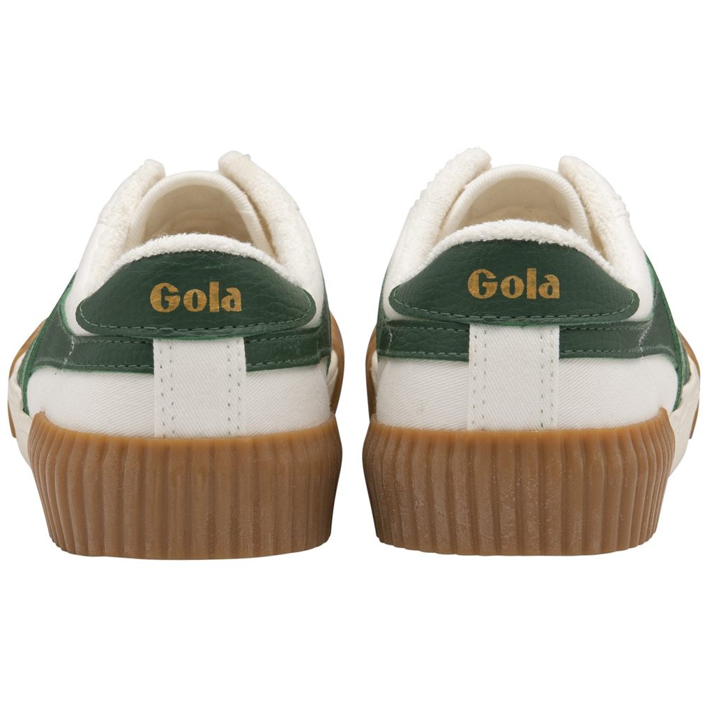 Gola Vegan Classics Rally Plimsoll Sneakers Hvite Grønn Norge | JIROSY-249