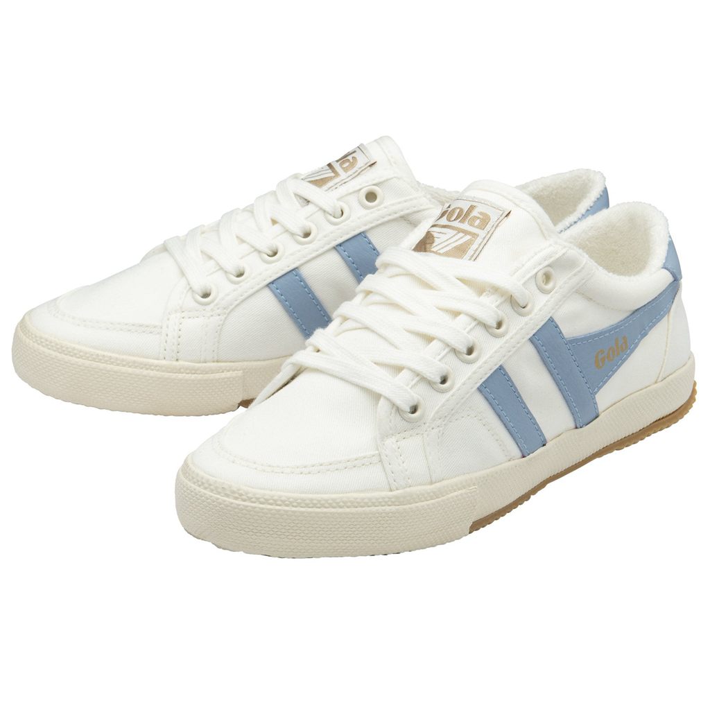 Gola Vegan Classics Stratus Plimsoll Sneakers Hvite Norge | SKLPDC-069