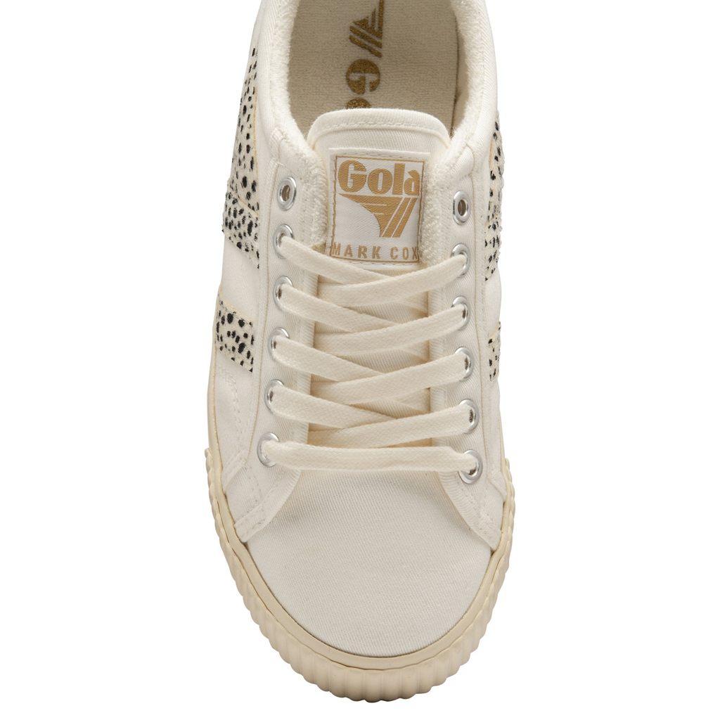 Gola Vegan Classics Tennis Mark Cox Safari Sneakers Hvite Norge | FZRHXB-357