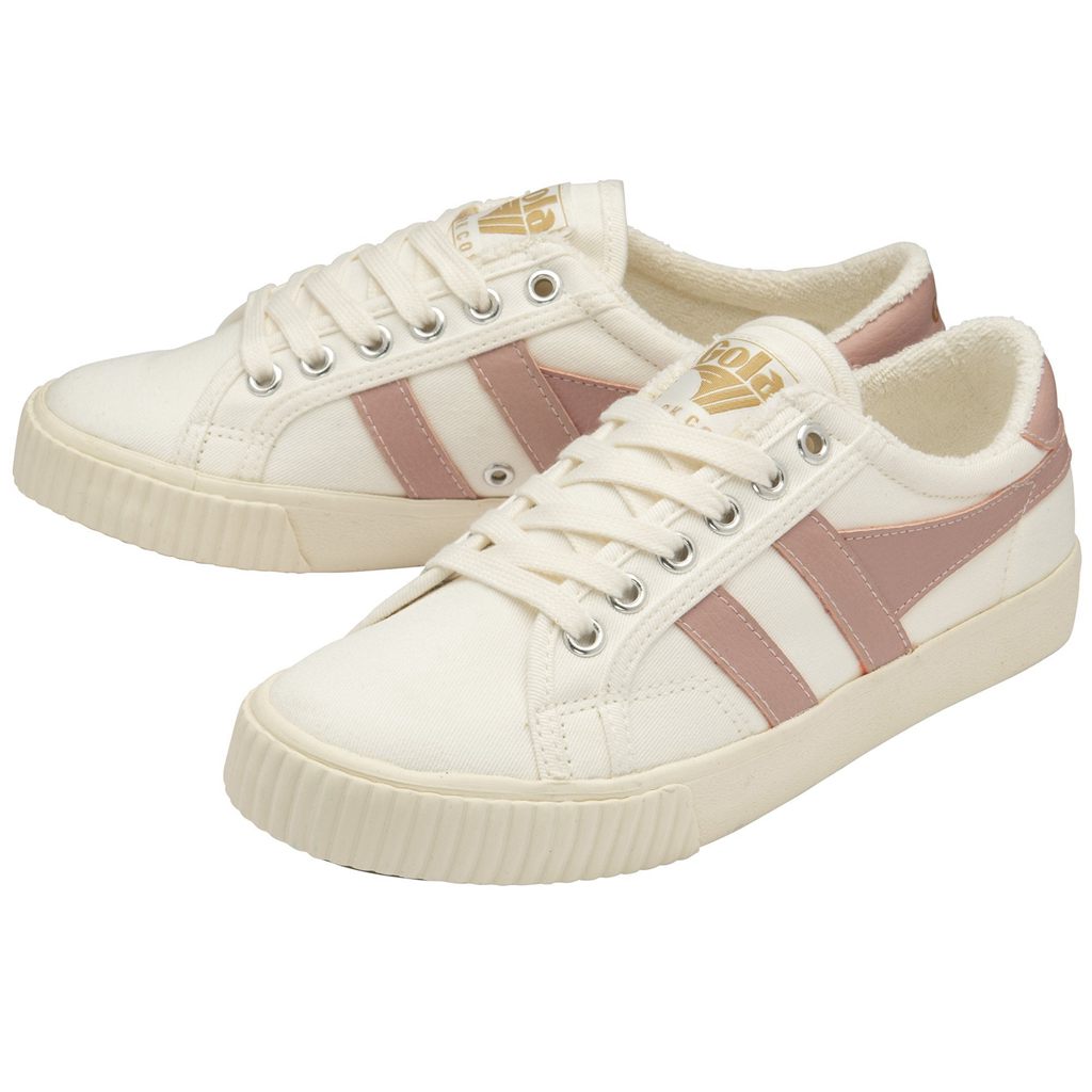 Gola Vegan Classics Tennis Mark Cox Sneakers Hvite Rosa Norge | KMLXYH-198