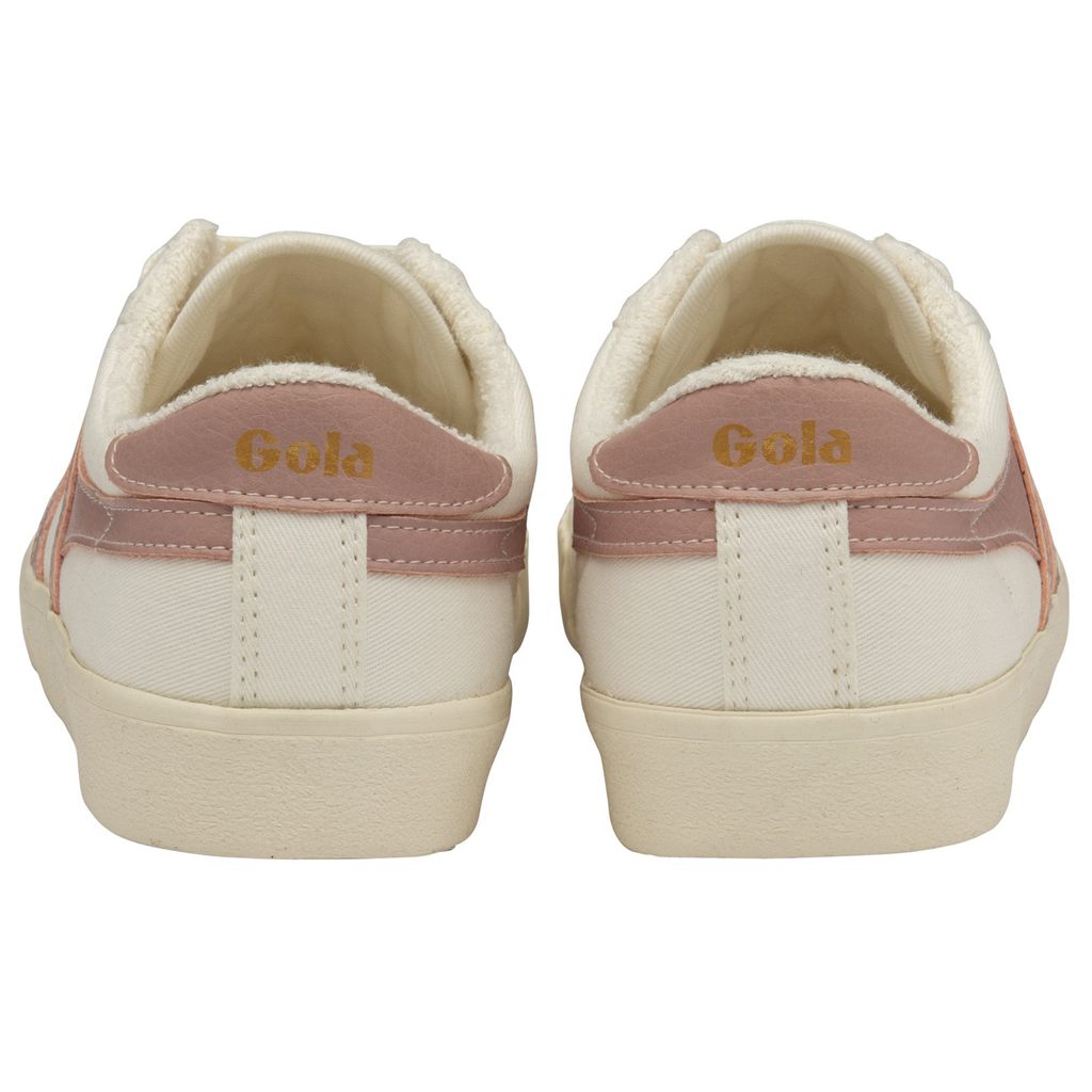Gola Vegan Classics Tennis Mark Cox Sneakers Hvite Rosa Norge | KMLXYH-198