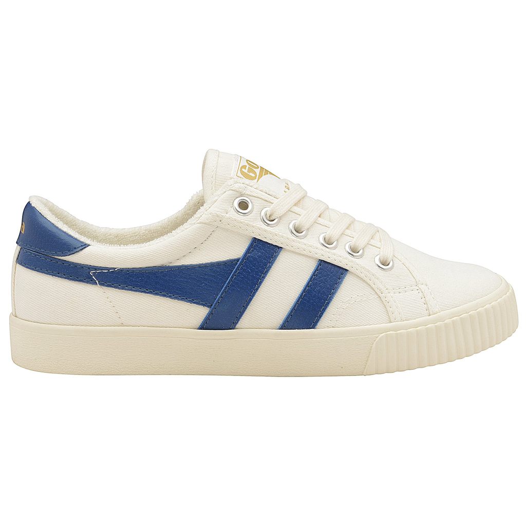 Gola Vegan Classics Tennis Mark Cox Sneakers Hvite Blå Norge | MJIPFS-739