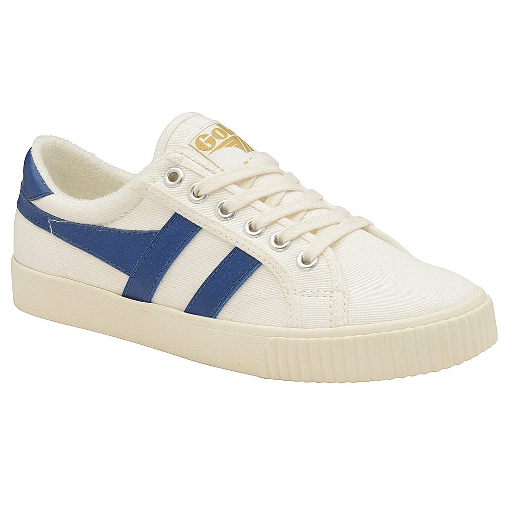 Gola Vegan Classics Tennis Mark Cox Sneakers Hvite Blå Norge | MJIPFS-739