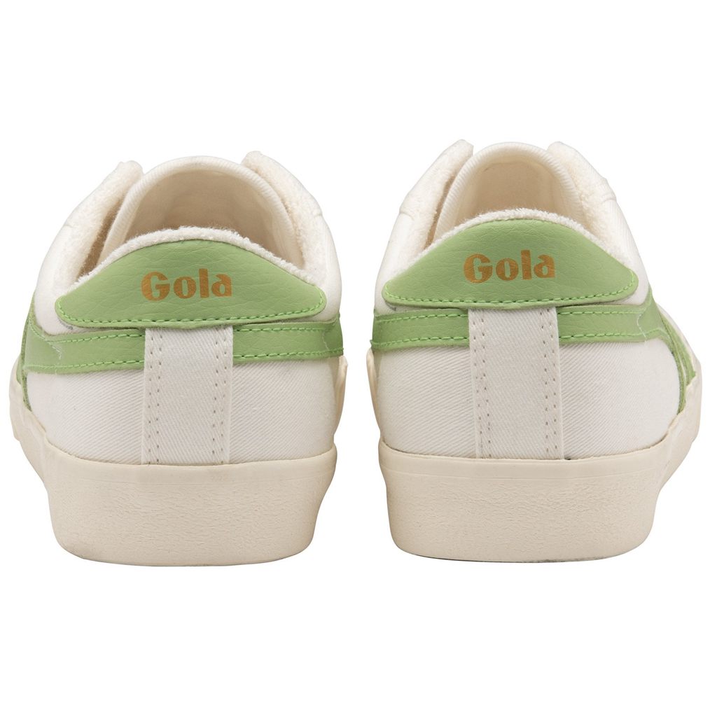 Gola Vegan Classics Tennis Mark Cox Sneakers Hvite Grønn Norge | SIDWON-027