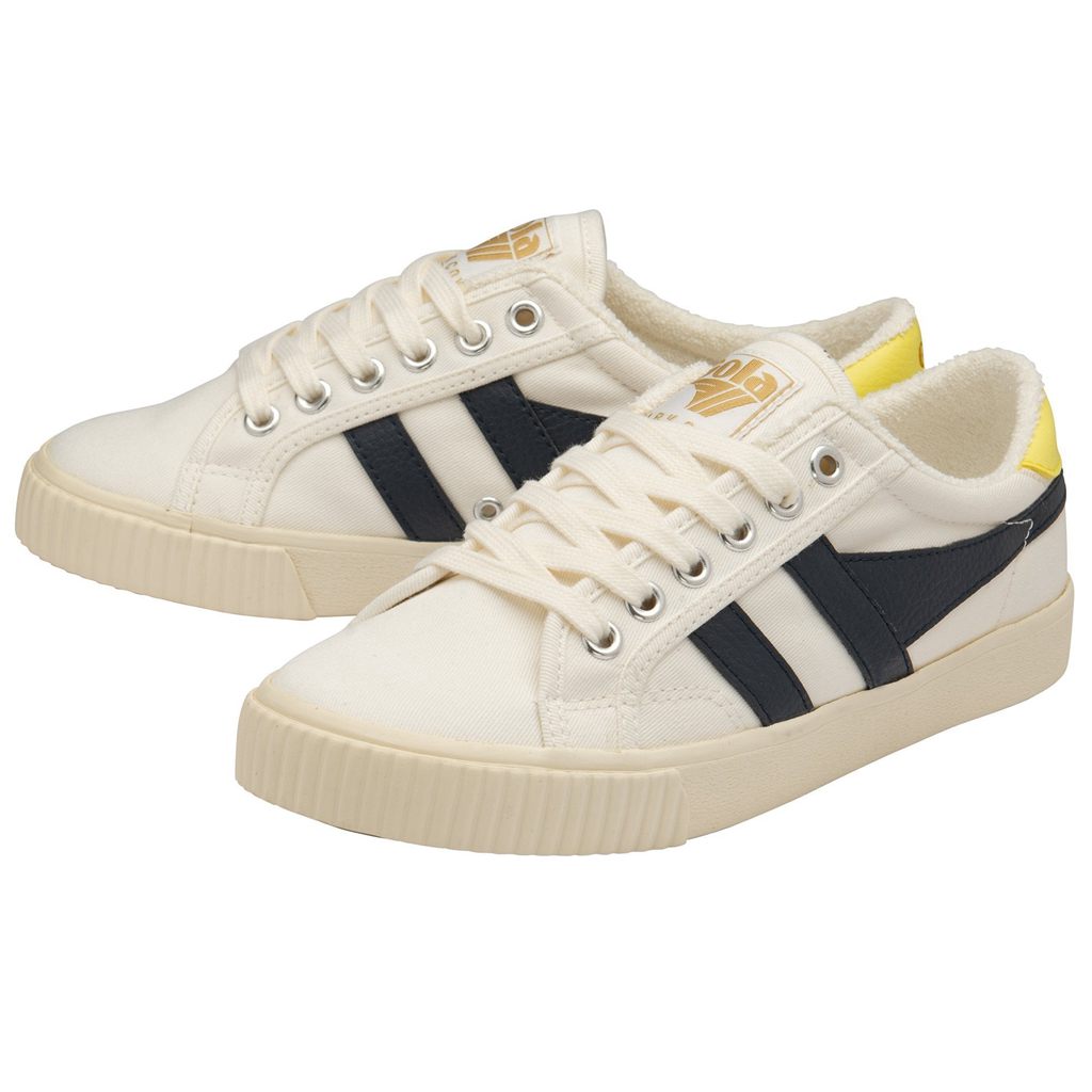 Gola Vegan Classics Tennis Mark Cox Sneakers Hvite Marineblå Norge | QFWXVB-582