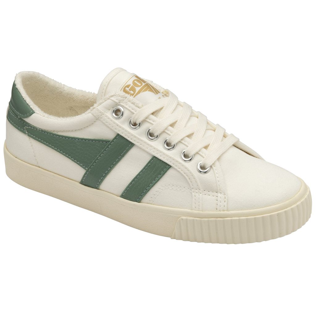 Gola Vegan Classics Tennis Mark Cox Sneakers Hvite Grønn Norge | NFPJZR-987
