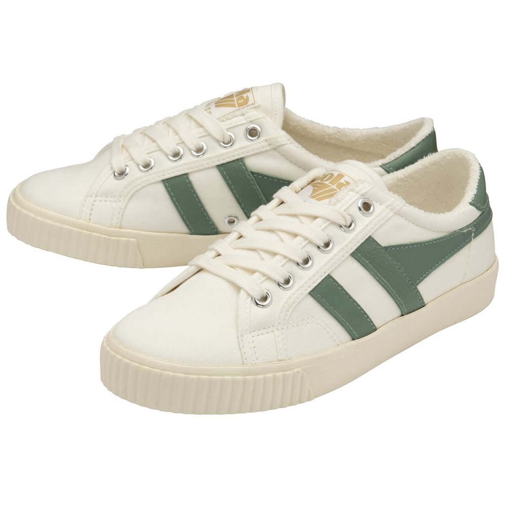 Gola Vegan Classics Tennis Mark Cox Sneakers Hvite Grønn Norge | NFPJZR-987