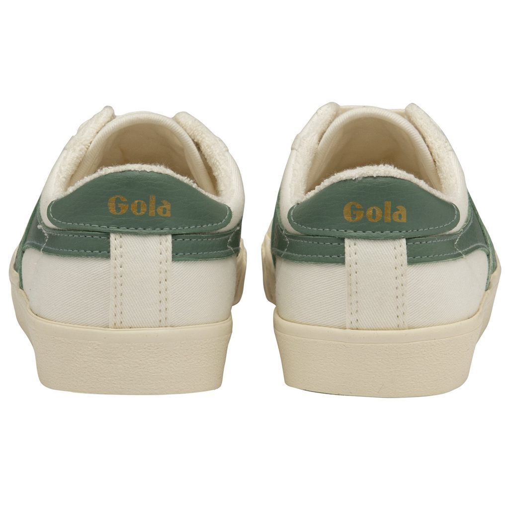 Gola Vegan Classics Tennis Mark Cox Sneakers Hvite Grønn Norge | NFPJZR-987