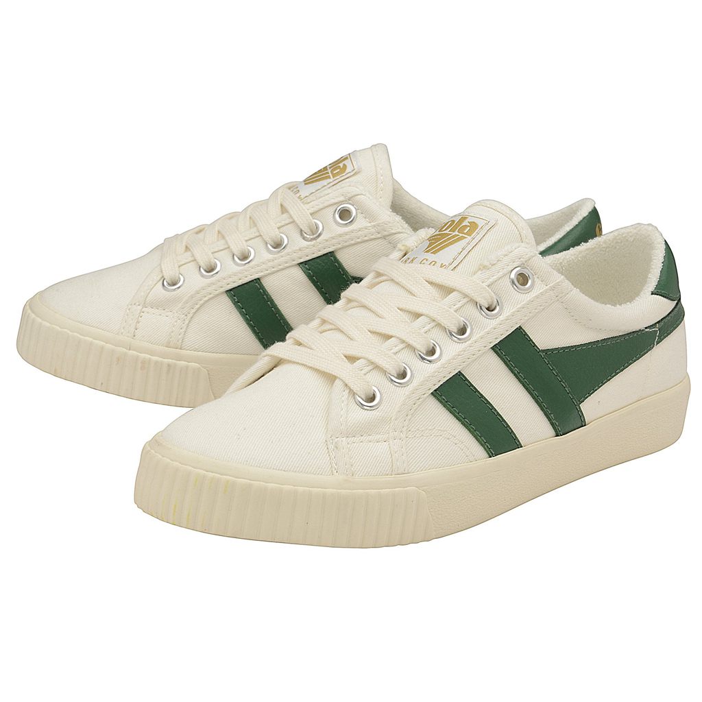 Gola Vegan Classics Tennis Mark Cox Sneakers Hvite Mørke Grønn Norge | UNRWCS-730