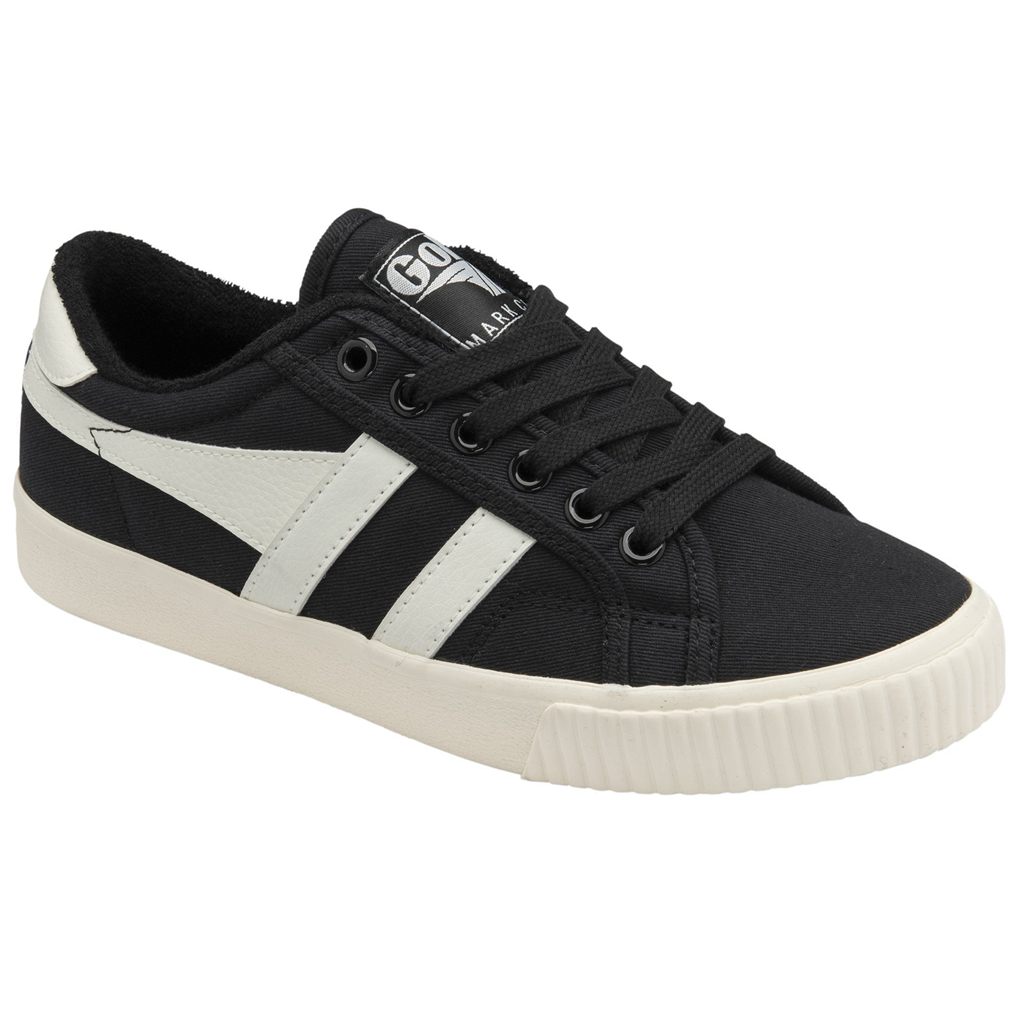 Gola Vegan Classics Tennis Mark Cox Sneakers Svarte Hvite Norge | IZXSDT-594