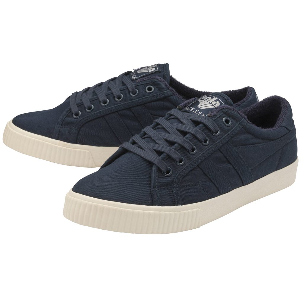 Gola Vegan Classics Tennis Mark Cox Wash Sneakers Marineblå Marineblå Norge | NLVMQG-851